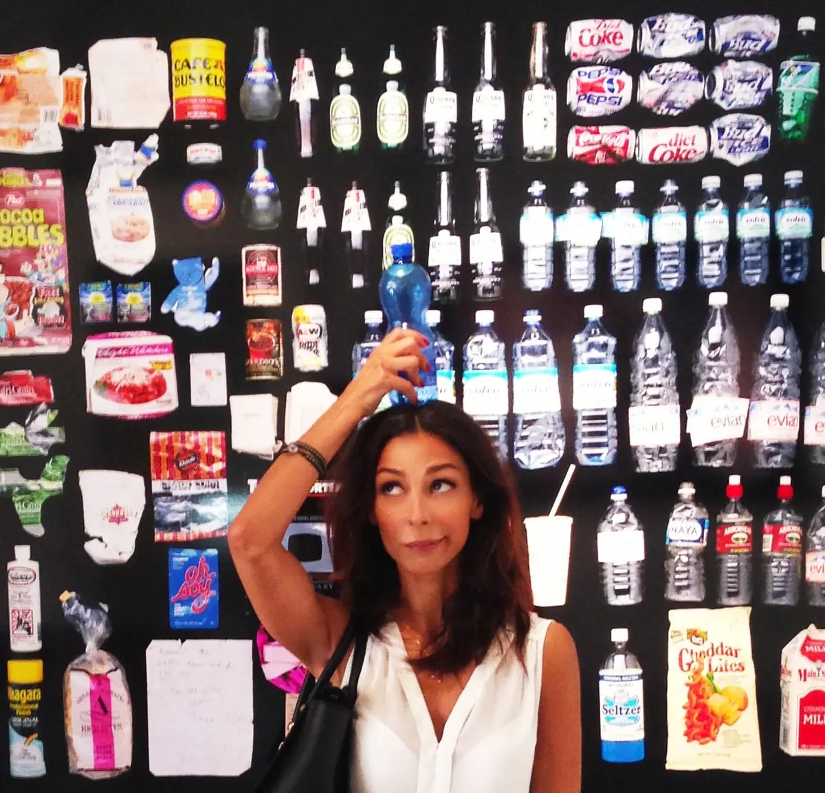 Madonna garbage — #SelfieadArte di Clelia Patella
