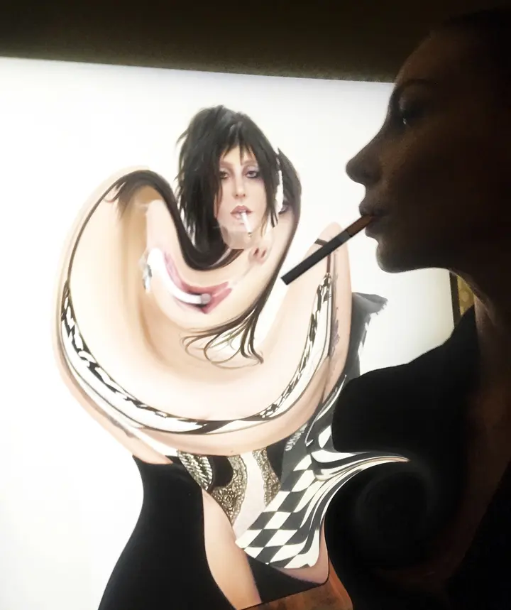 Groucho Marx - inez and vinoodh, Hi-Lo Transformers — #SelfieadArte di Clelia Patella