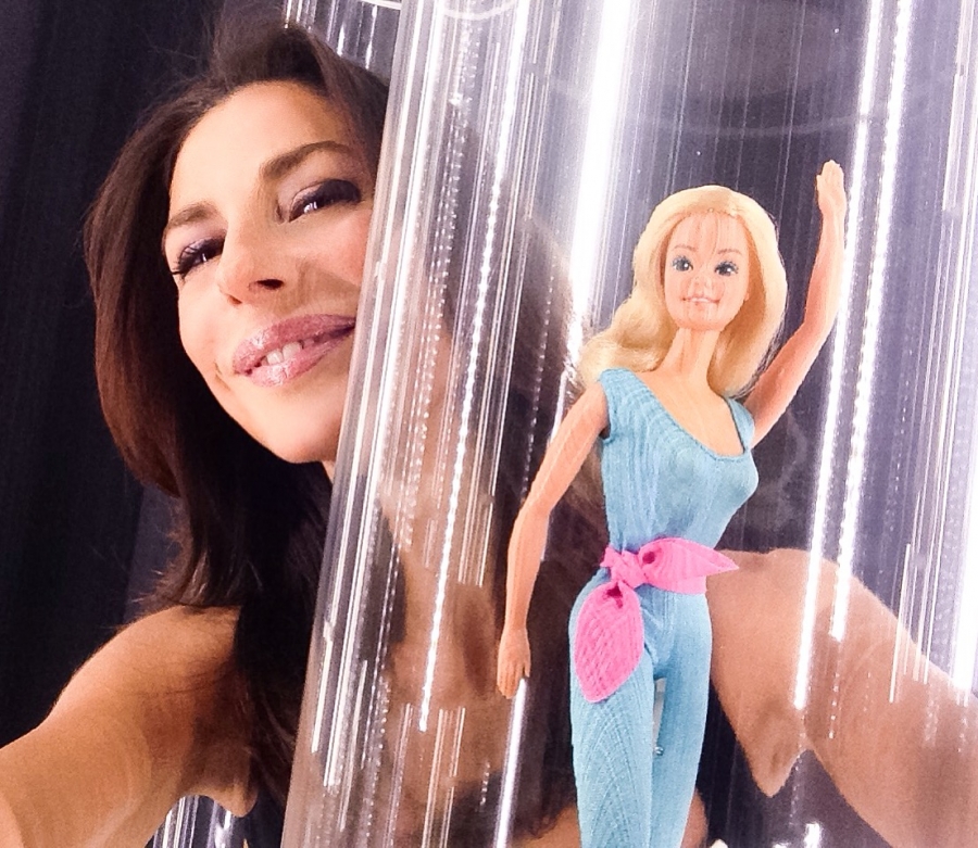 Selfie con Barbie (Barbie the Icon @ Mudec)