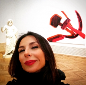 Socialismo e barba (Pietro Galli, Giove vs. Warhol, Hammer and Sickle)