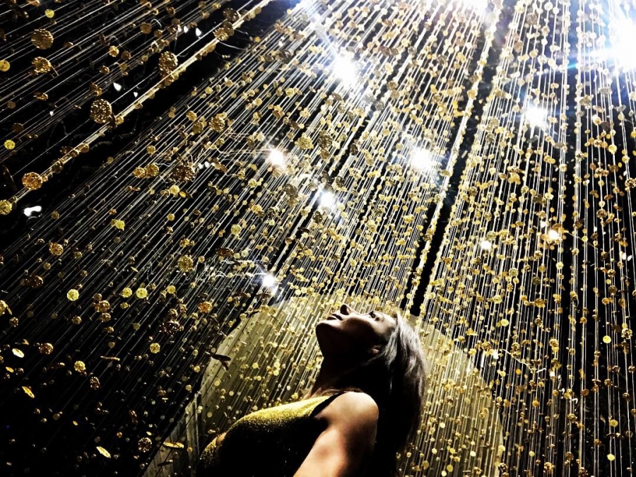 &quot;golden rain&quot; (Tsuyoshi Tane - light is Time, 2018)