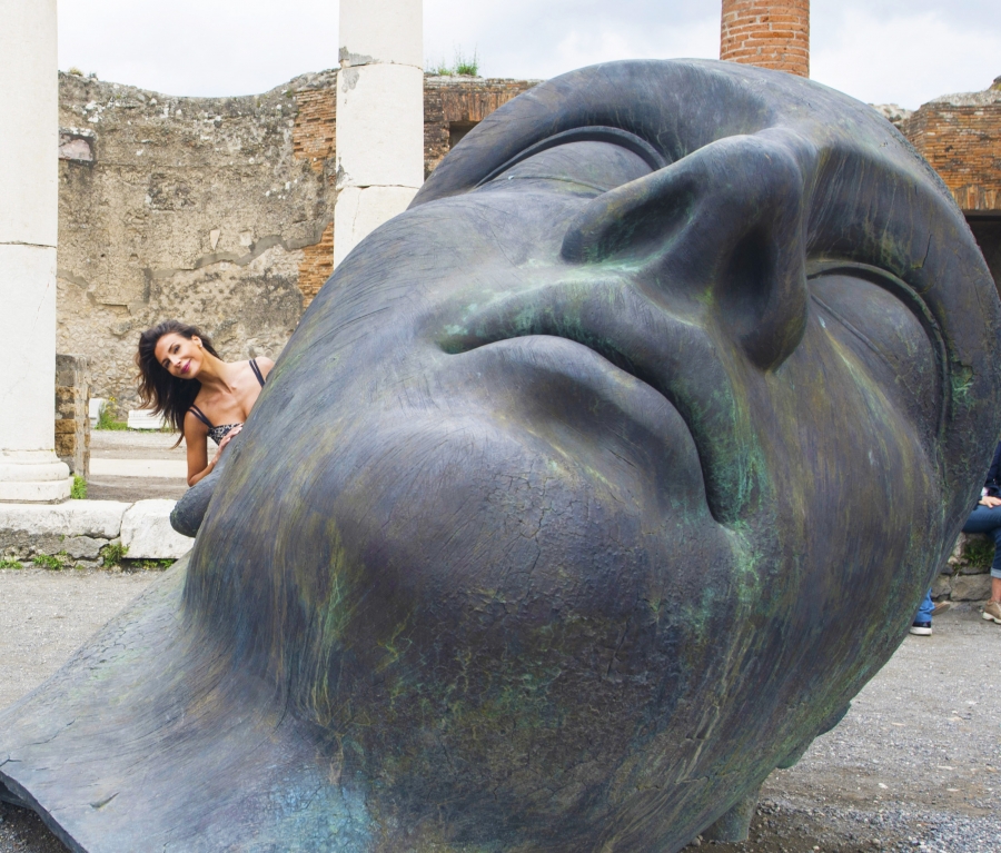 Pallade Atena (Igor Mitoraj @ Pompei)