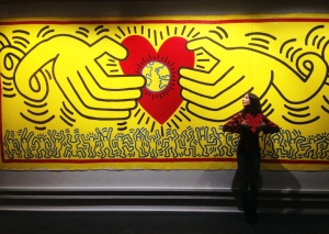 The sacred heart of Keith (Keith Haring, untitled)