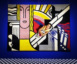 Tappeso (Roy Lichtenstein - Modern Tapestry, tappeto annodato a mano, 1968)