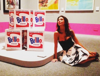 Soap opera (Andy Warhol, White Brillo Boxes)
