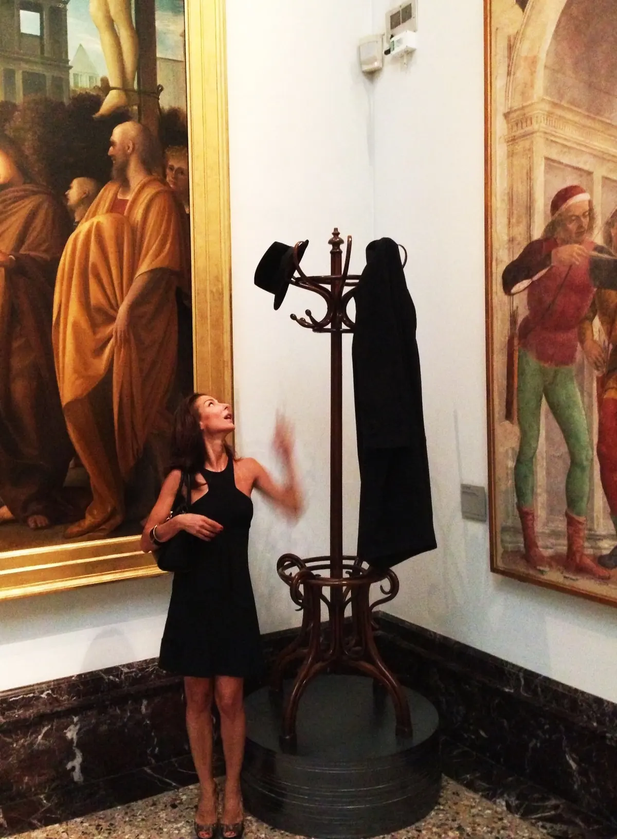 Jannis Kounellis @ Accademia di Brera — #SelfieadArte di Clelia Patella