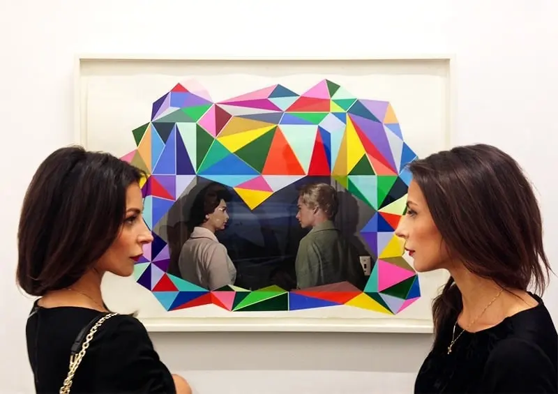 McDermott & McGough, Luce Azzurra e Astratta — #SelfieadArte di Clelia Patella