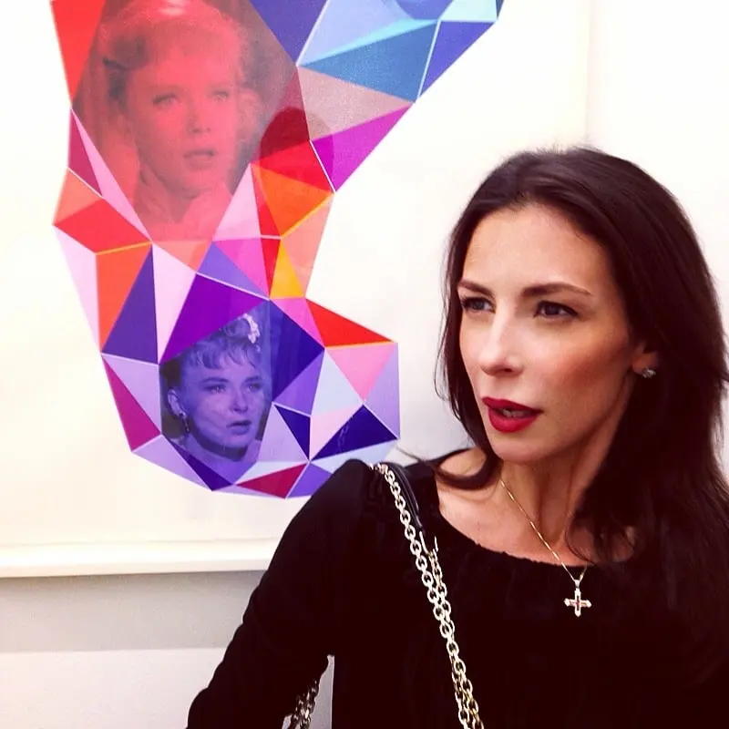 McDermott & McGough, Luce Azzurra e Astratta — #SelfieadArte di Clelia Patella