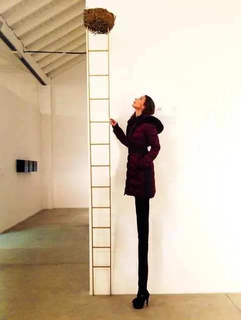 Maura Banfo, Nido — #SelfieadArte di Clelia Patella