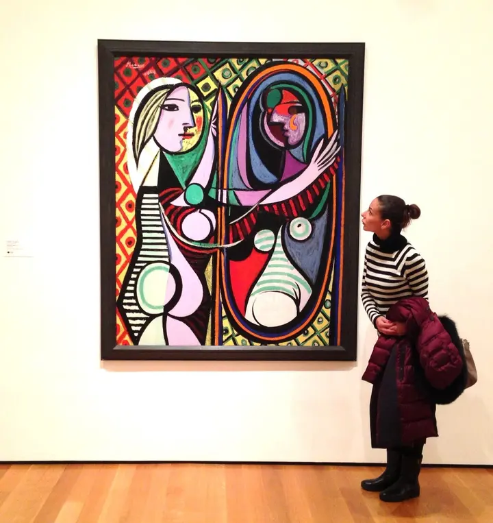 Pablo Picasso, Girl Before a Mirror — #SelfieadArte di Clelia Patella