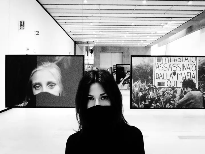L.Battaglia, Graci Siculo & Qui è stato assassinato dalla mafia, Giuseppe Impastato... — #SelfieadArte di Clelia Patella