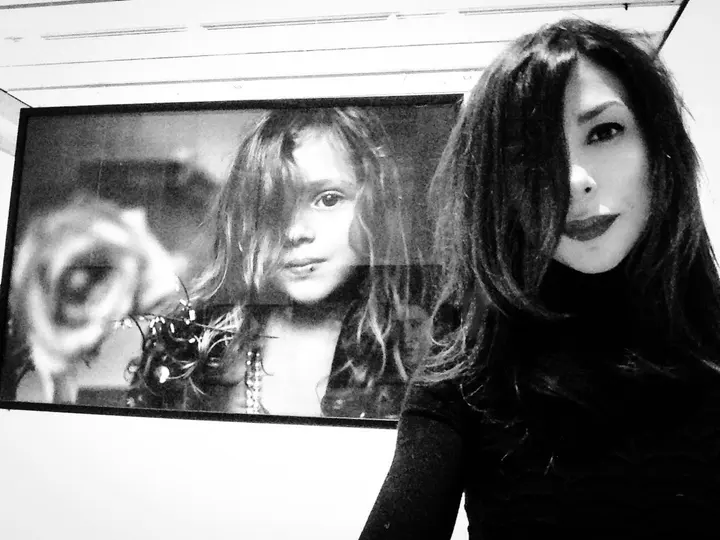 L.Battaglia, La Rosa, Palermo — #SelfieadArte di Clelia Patella