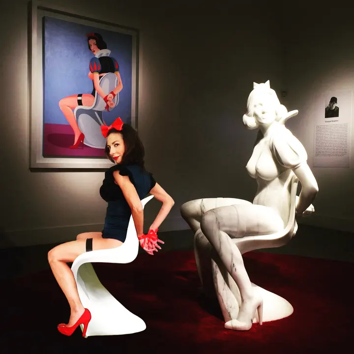 Giuseppe Veneziano, Whiteslave — #SelfieadArte di Clelia Patella