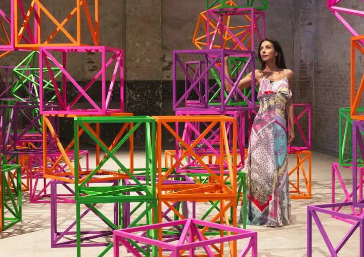 Rasheed Araeen - Zero to Infinity in Venice — #SelfieadArte di Clelia Patella
