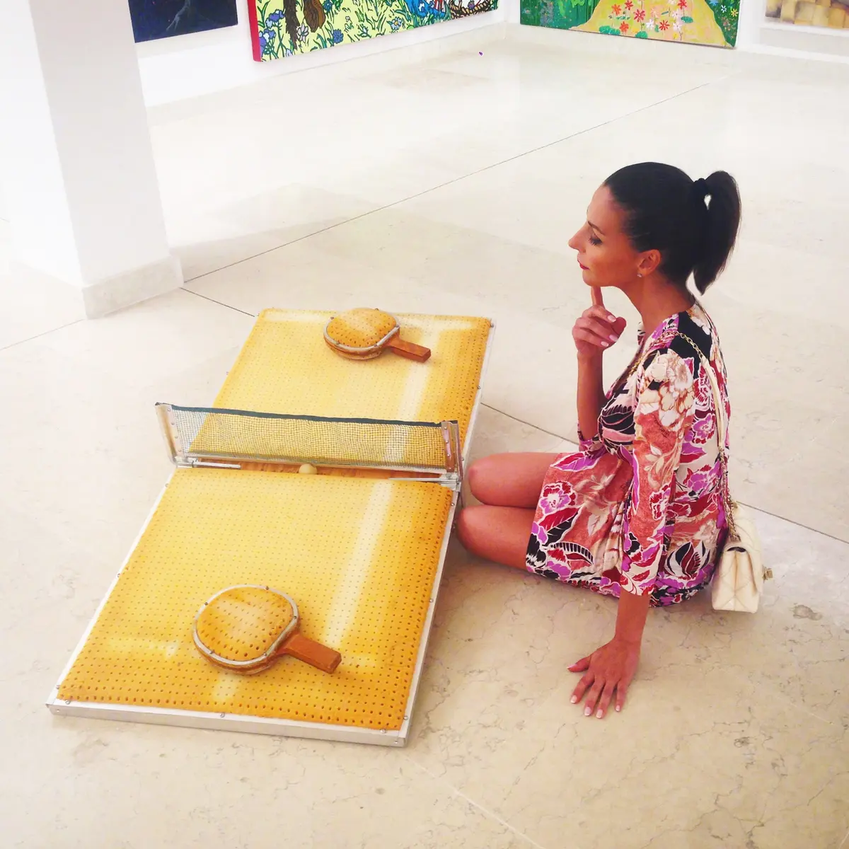 Bill Beckley - senza titolo — #SelfieadArte di Clelia Patella