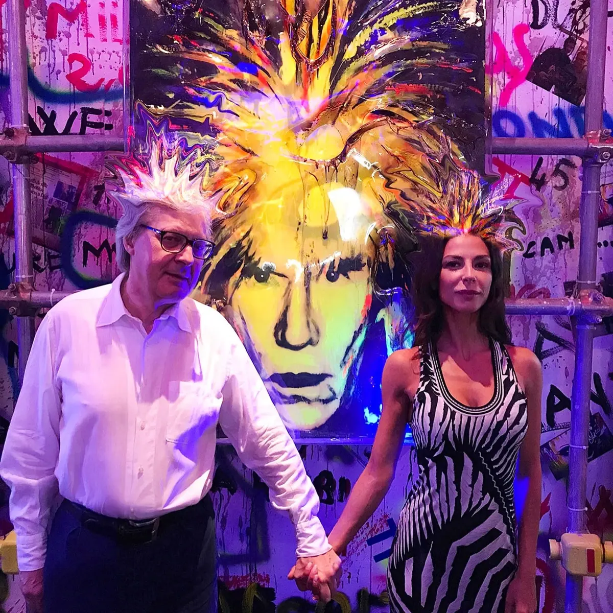 Andy Warhol yellow - Dicò — #SelfieadArte di Clelia Patella