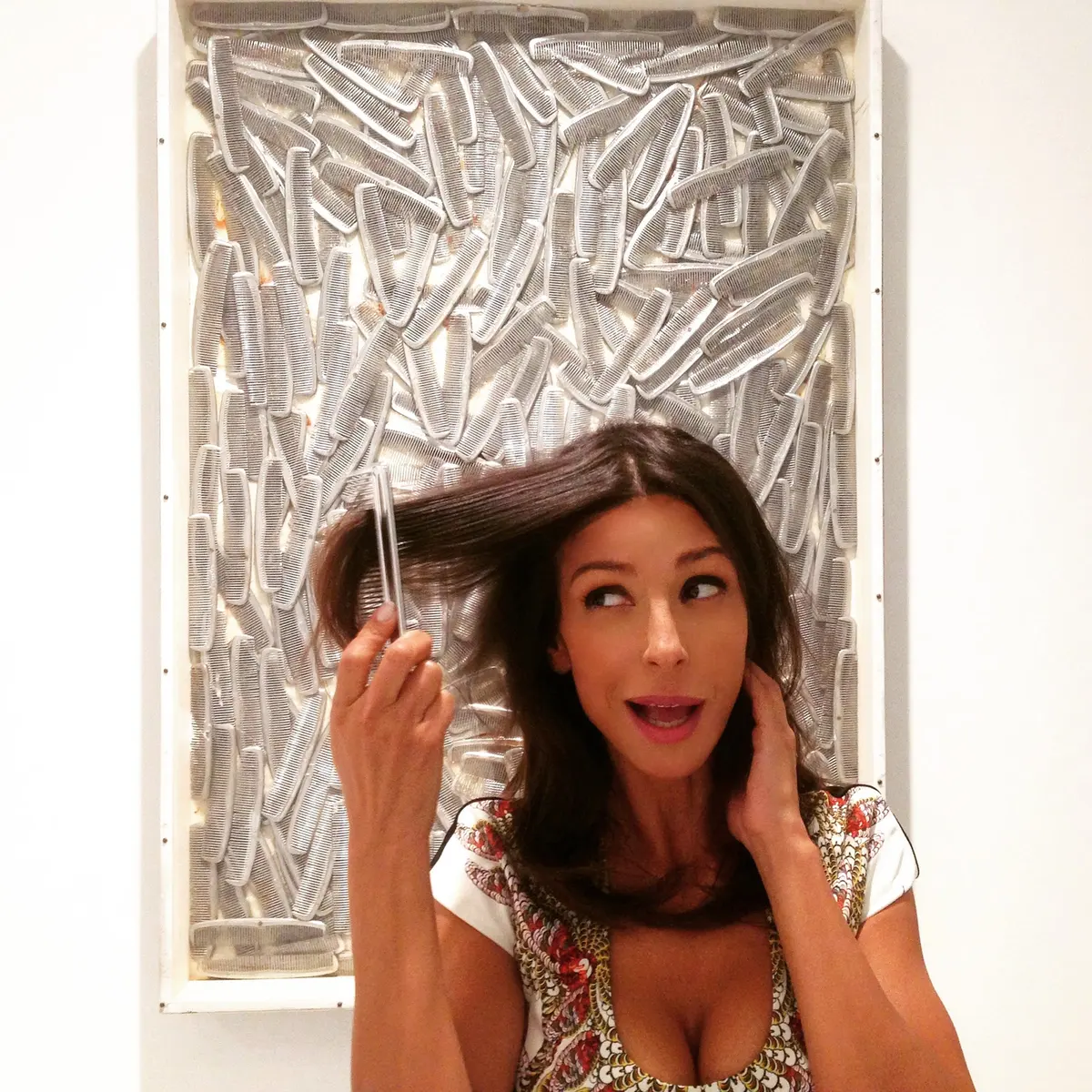 Arman - Le Bouclier de La Gorgogne — #SelfieadArte di Clelia Patella