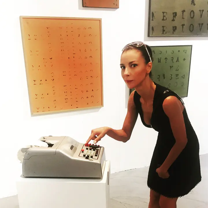 Vincenzo Agnetti - La macchina drogata — #SelfieadArte di Clelia Patella