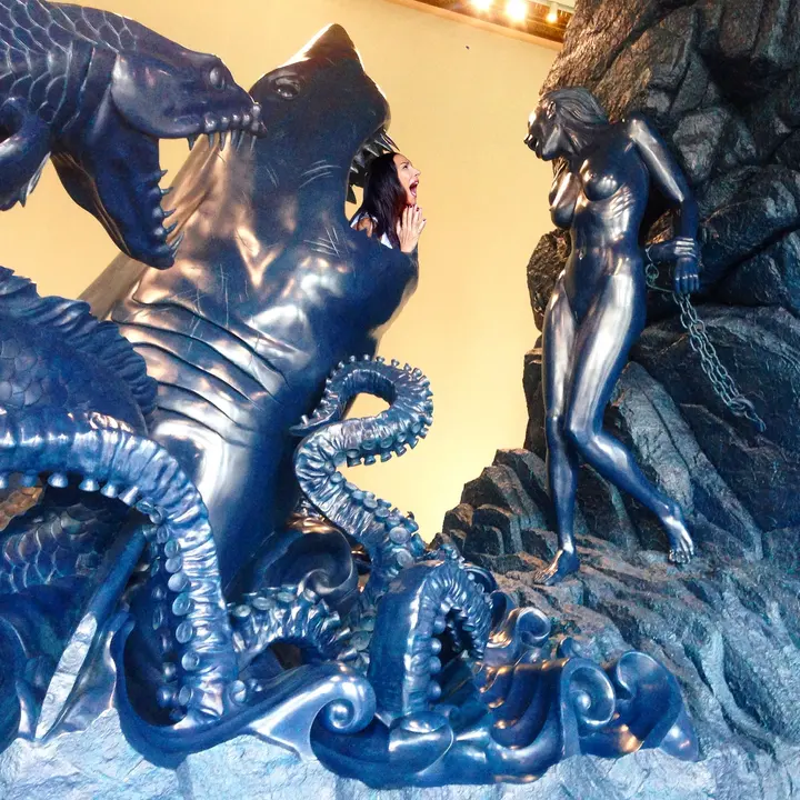 Damien Hirst - Andromeda and the Sea Monster — #SelfieadArte di Clelia Patella