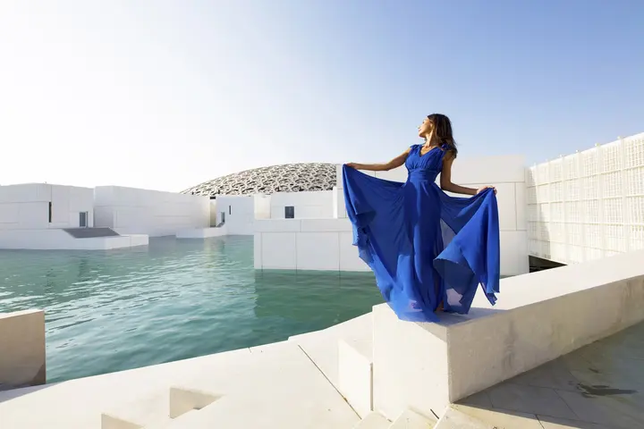 Louvre Abu Dhabi, by architect Jean Nouvel — #SelfieadArte di Clelia Patella