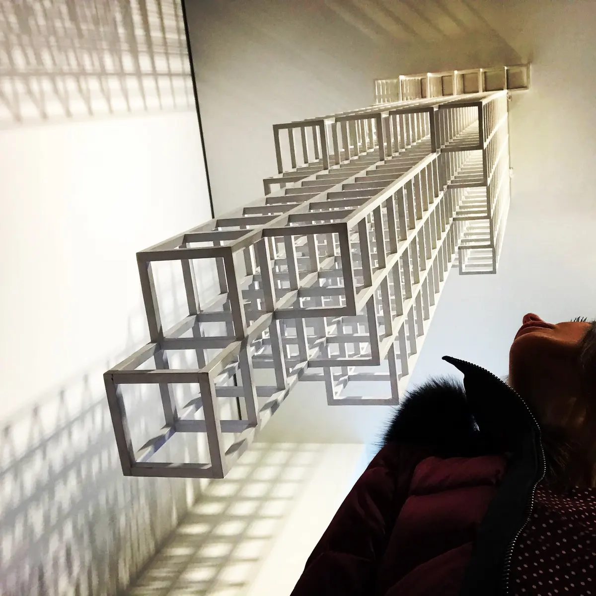 Sol Lewitt - Inverted Spiraling Tower — #SelfieadArte di Clelia Patella