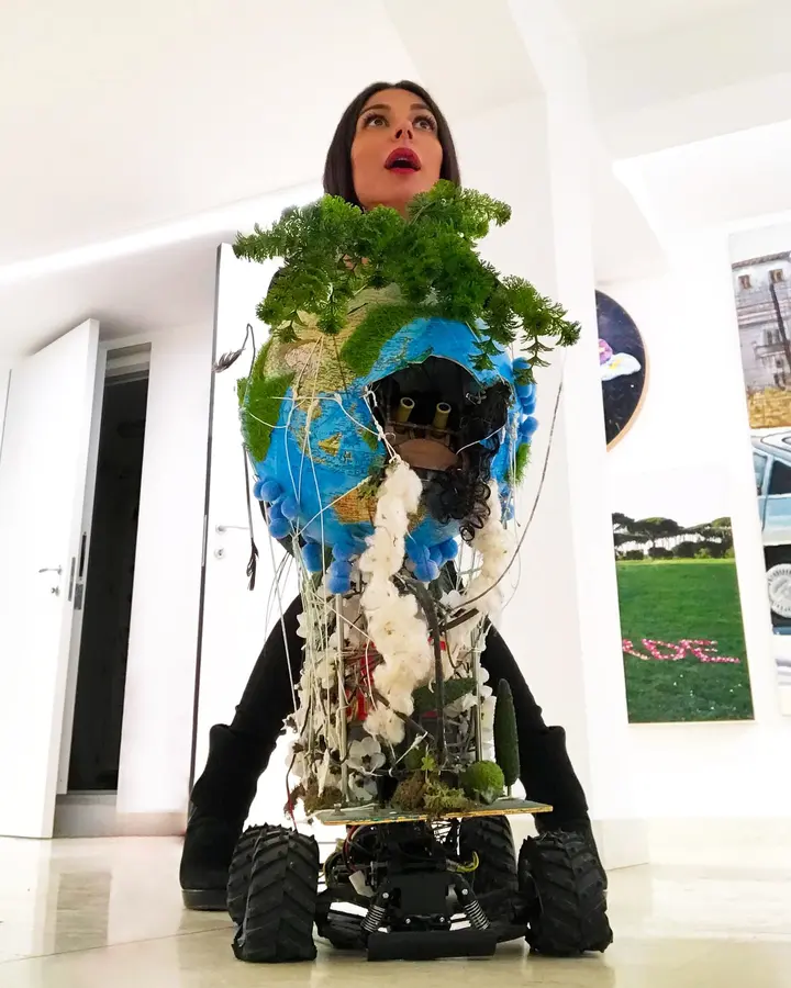 Anna Galtarossa - Ermes I — #SelfieadArte di Clelia Patella