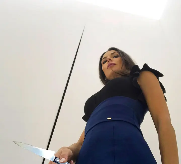 Lucio Fontana - Ambiente Spaziale 1968 — #SelfieadArte di Clelia Patella