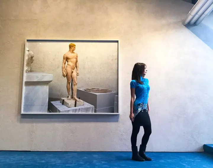 Stefano Graziani - Antonio Canova Palamede — #SelfieadArte di Clelia Patella