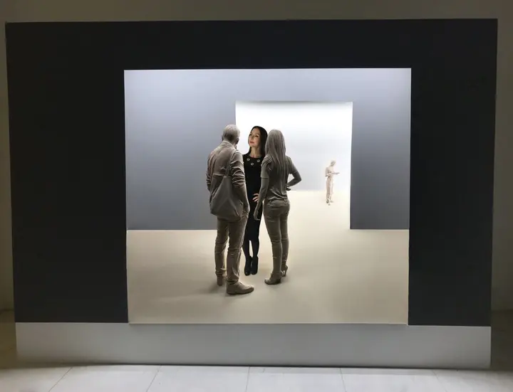 Peter Demetz - The Perception, 2017 — #SelfieadArte di Clelia Patella