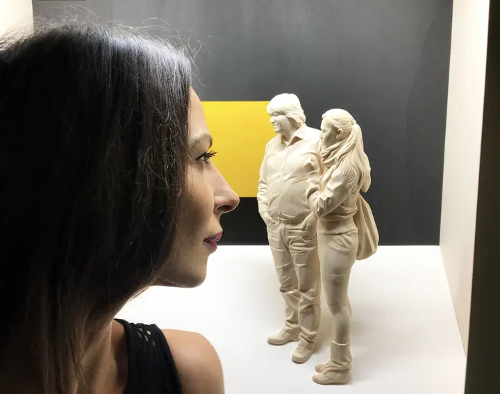 Peter Demetz - Sala 1, 2018 — #SelfieadArte di Clelia Patella