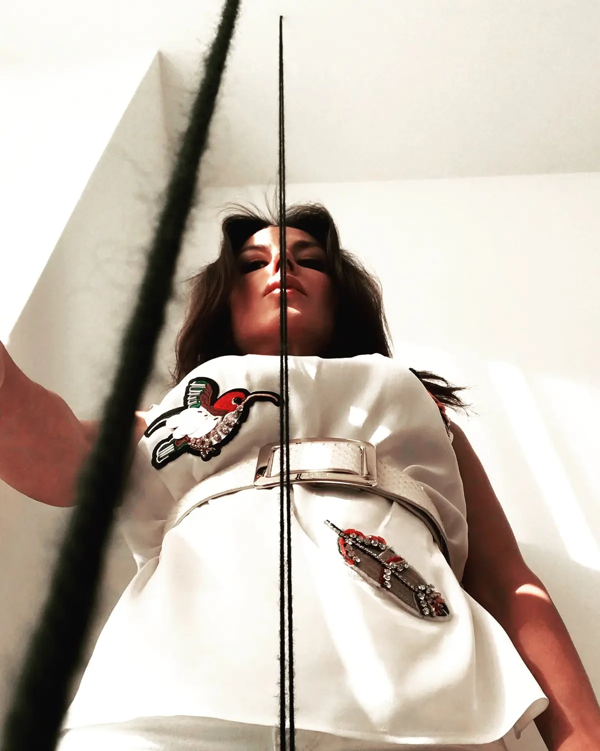 Fred Sandback - Untitled — #SelfieadArte di Clelia Patella