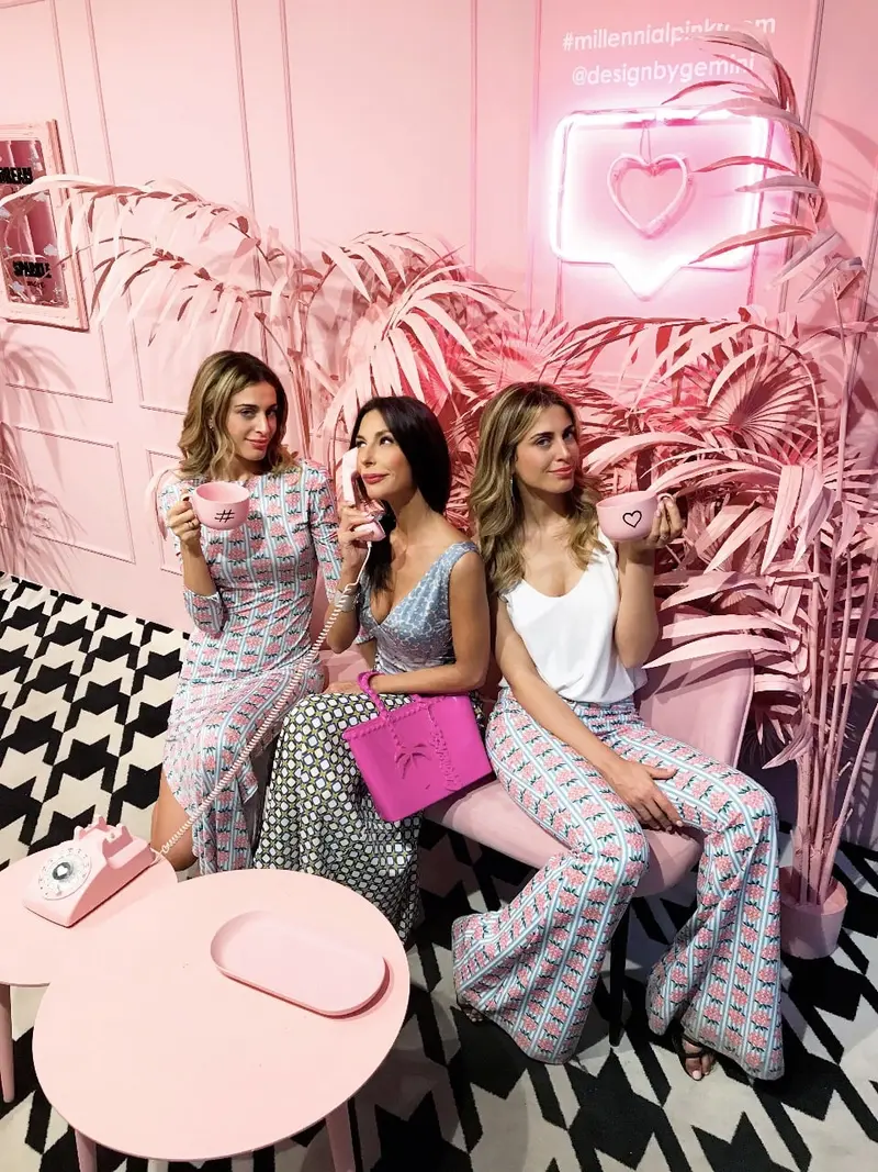DesignByGemini - Millennial Pink Room — #SelfieadArte di Clelia Patella
