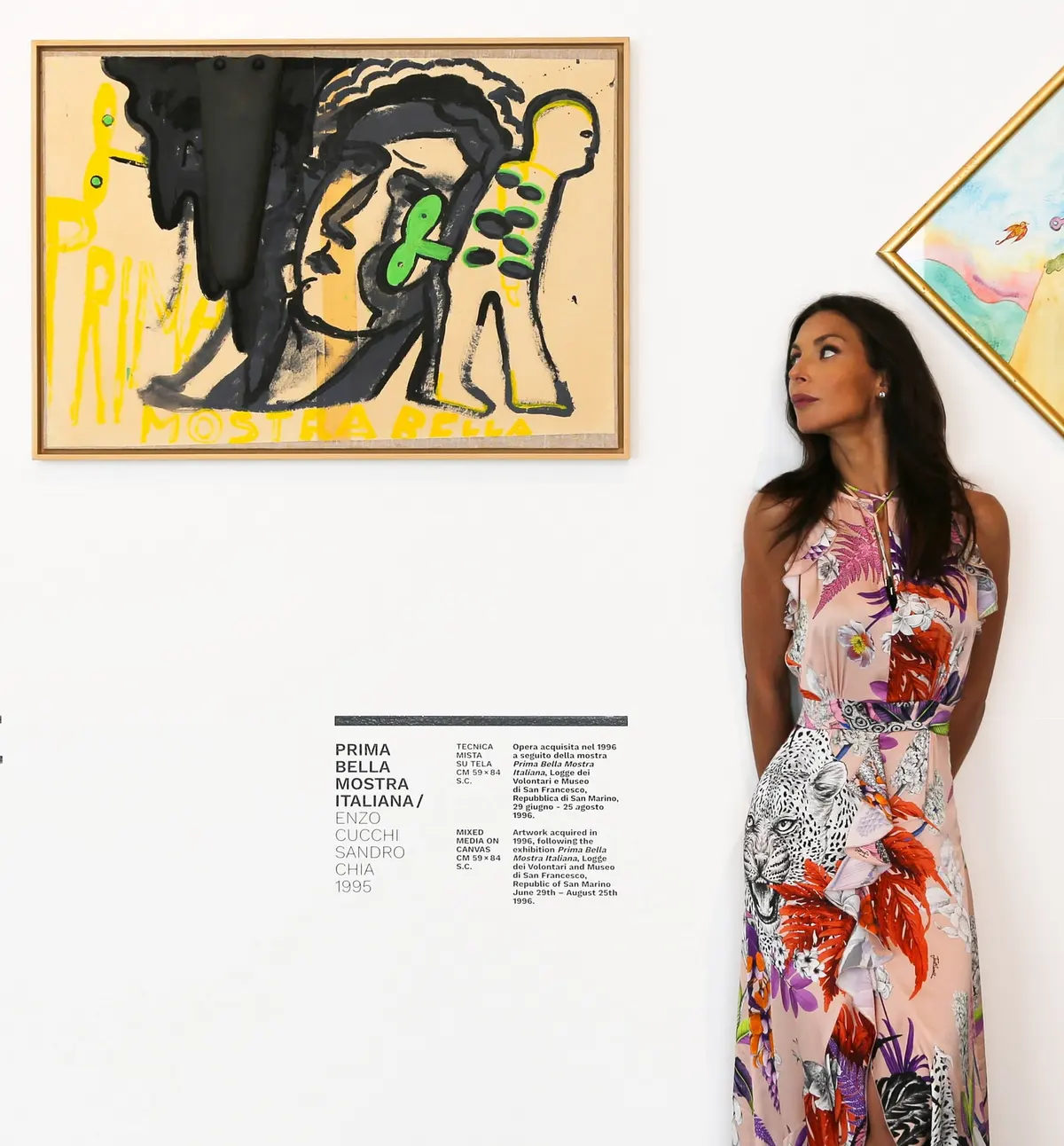 Enzo Cucchi e Sandro Chia, Prima bella mostra italiana 1995 — #SelfieadArte di Clelia Patella