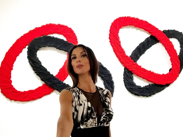 Pino Pinelli - Pittura R — #SelfieadArte di Clelia Patella