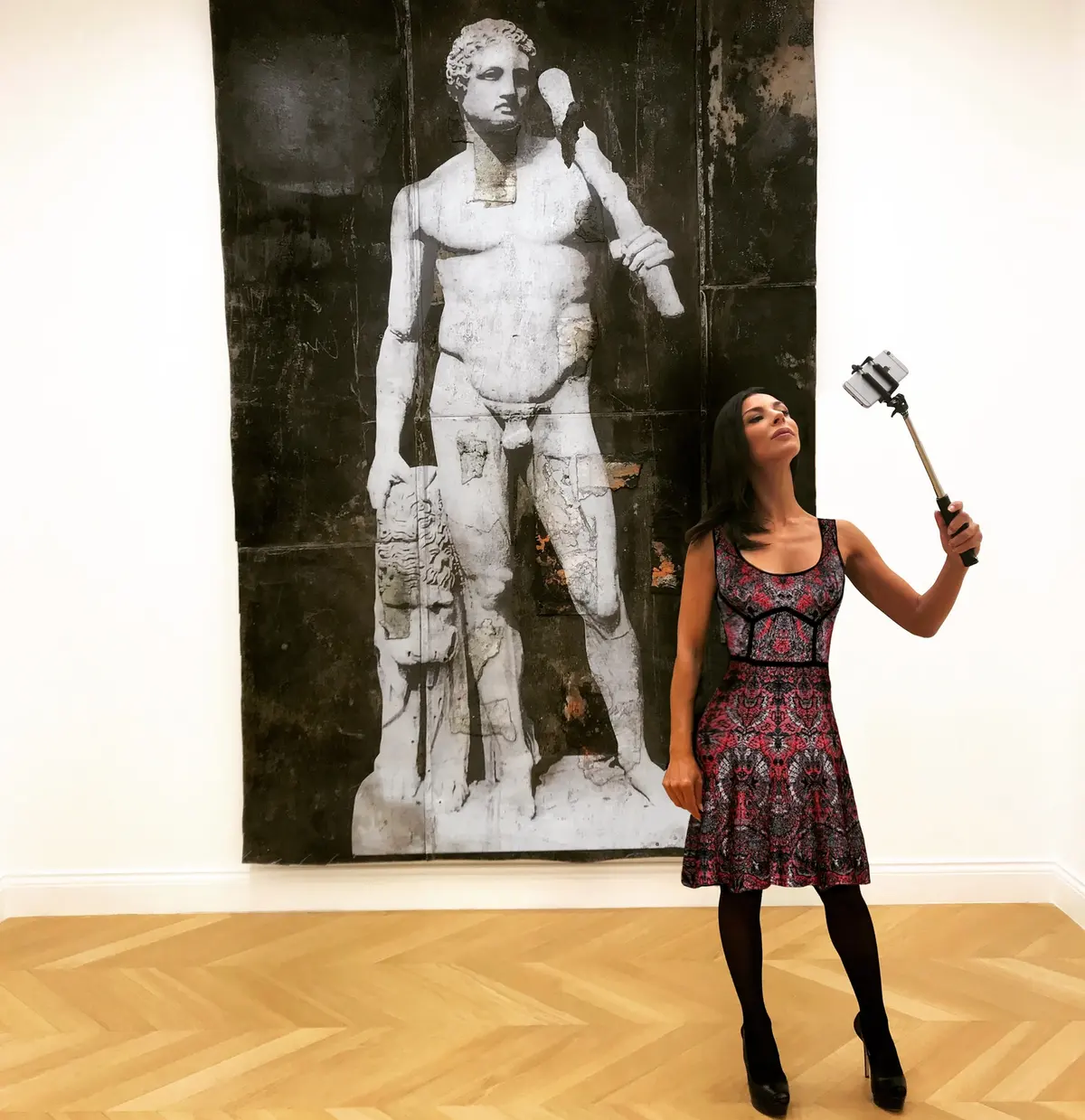 Luca Pignatelli - Ercole, Senesi Contemporanea — #SelfieadArte di Clelia Patella