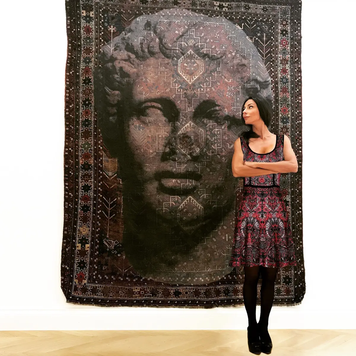 Luca Pignatelli - Hero, Senesi Contemporanea — #SelfieadArte di Clelia Patella