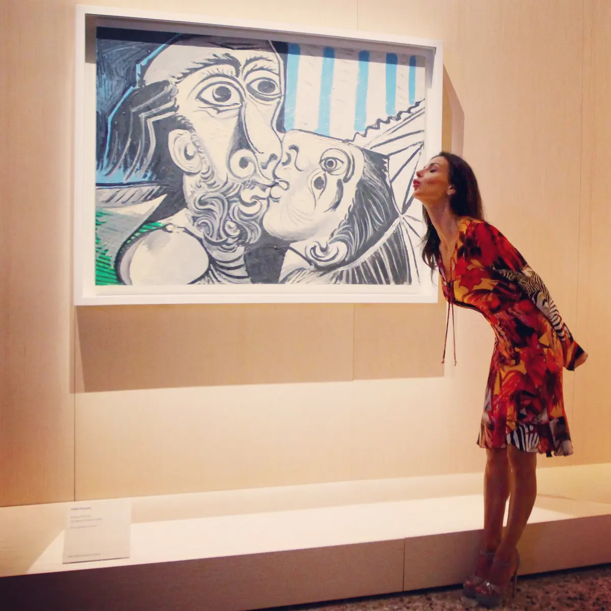 Picasso - Il Bacio, 1969 PicassoMetamorfosi — #SelfieadArte di Clelia Patella