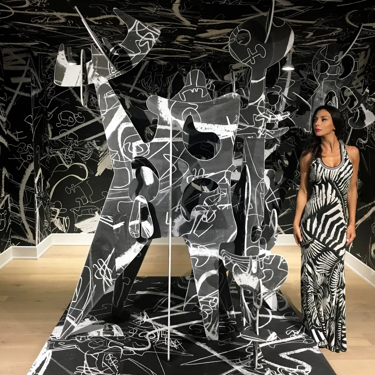Aaron Curry - No idea, 2018 — #SelfieadArte di Clelia Patella