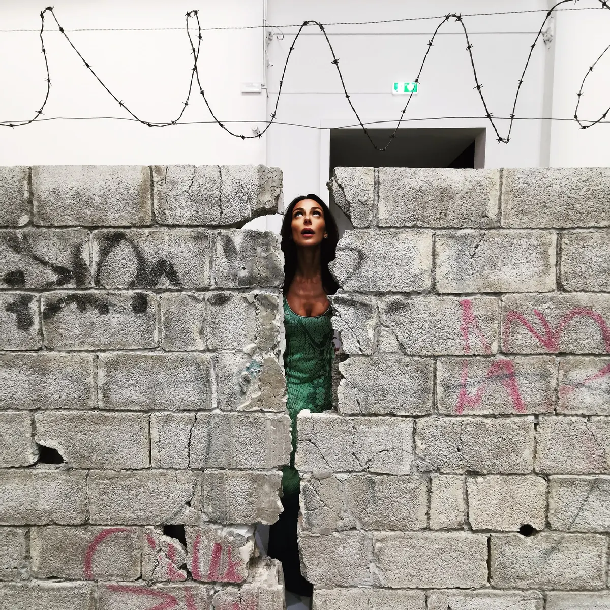 Teresa Margolles - Muro Ciudad Juarez, 2010 — #SelfieadArte di Clelia Patella