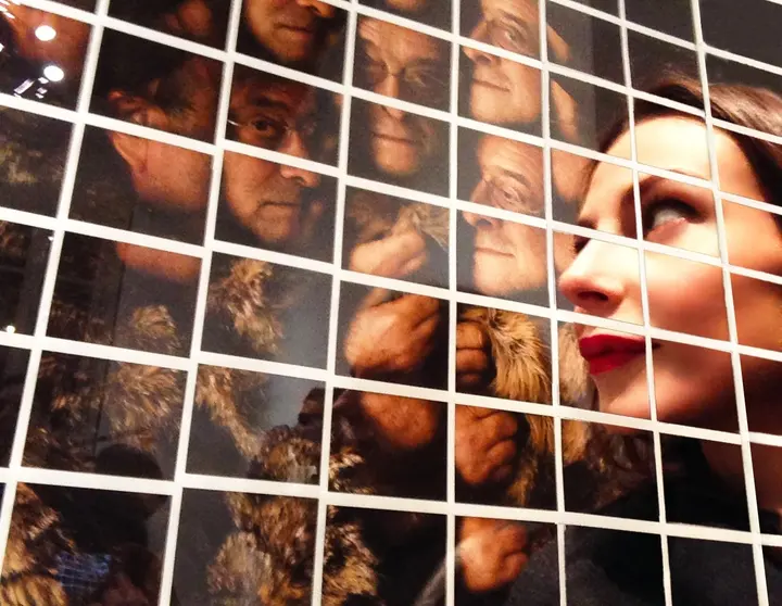 Maurizio Galimberti, Portraits - mosaico — #SelfieadArte di Clelia Patella