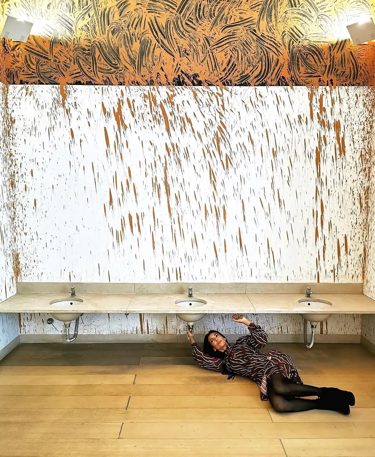 Richard Long - Line of Chance, 2005 — #SelfieadArte di Clelia Patella