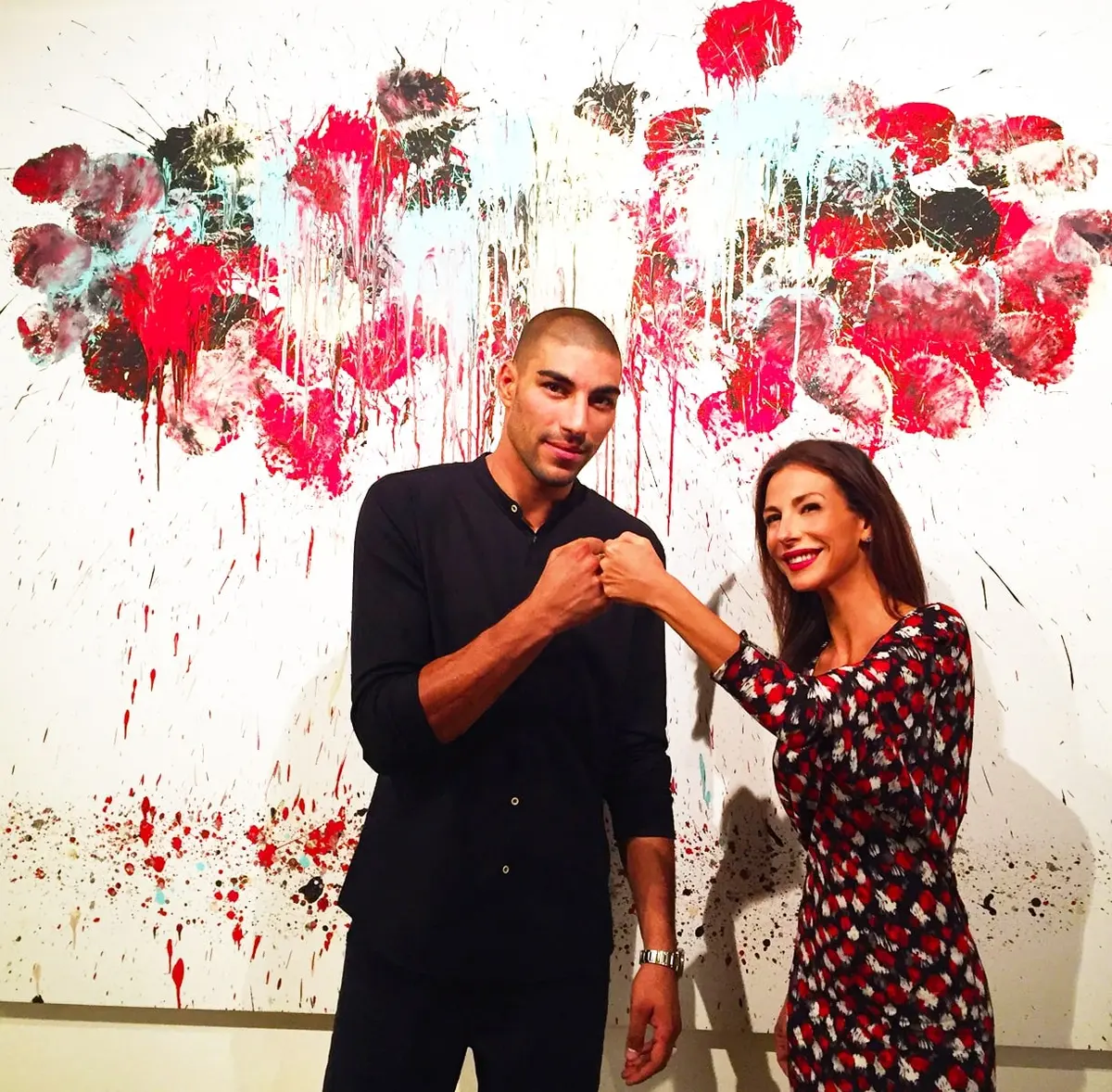 @ Omar Hassan - Breaking Through — #SelfieadArte di Clelia Patella