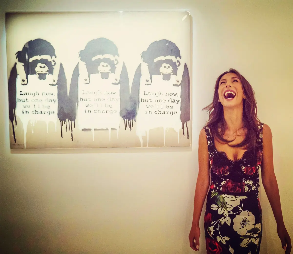 Banksy, @ Guerra, Capitalismo e Libertà — #SelfieadArte di Clelia Patella